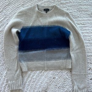 Rag & Bone Holland Crop Crew Sweater Size M